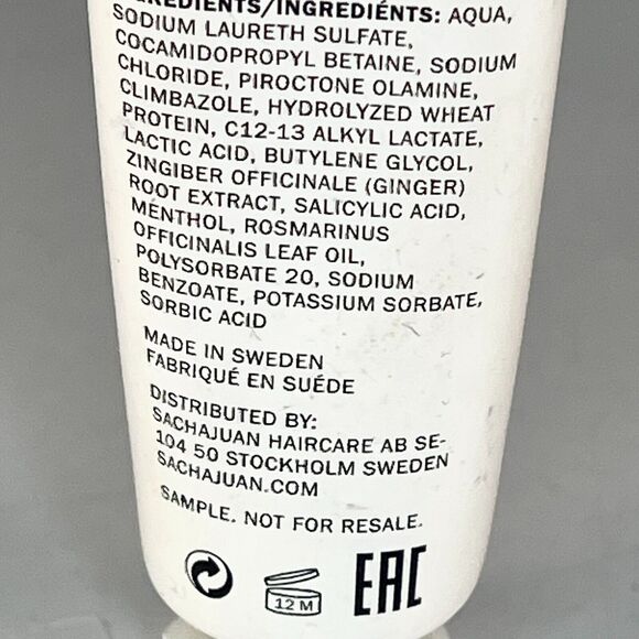 Sachajuan Scalp Shampoo Dry Itchy Dandruff Soothing Travel 1 fl oz 30ml New - Picture 5 of 5